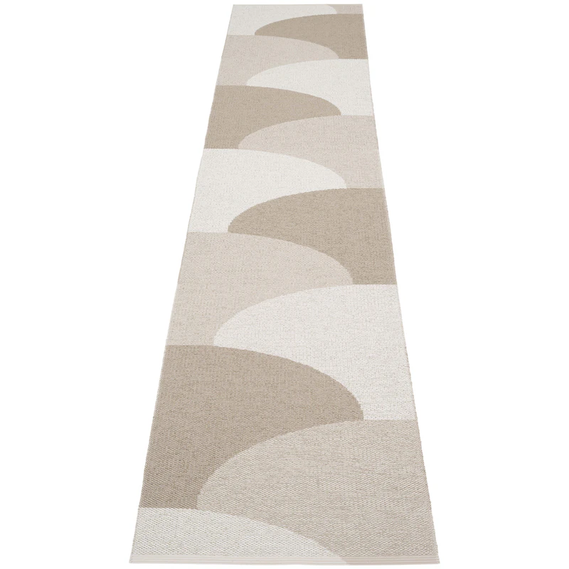 Hill Matta 70x360 cm, Dark Linen / Linen / Fossil Grey