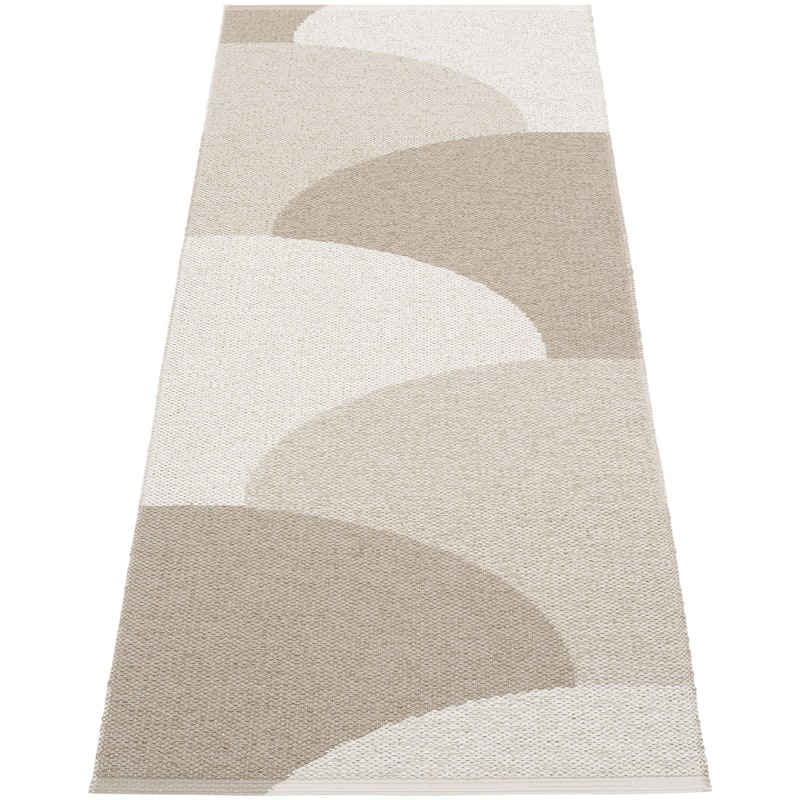 Hill Matta 70x180 cm, Dark Linen / Linen / Fossil Grey