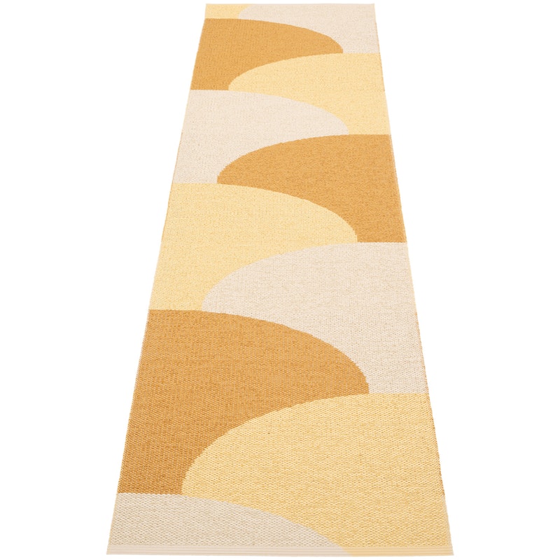 Hill Matta 70x270 cm, Ochre / Pale Yellow / Cream