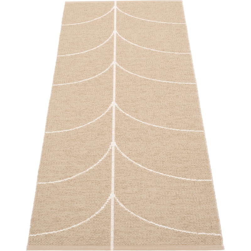 Leif Plastmatta Light Nougat / Vanilla, 70x180 cm