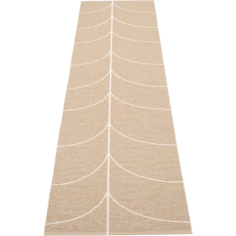 Leif Plastmatta Light Nougat / Vanilla, 70x270 cm
