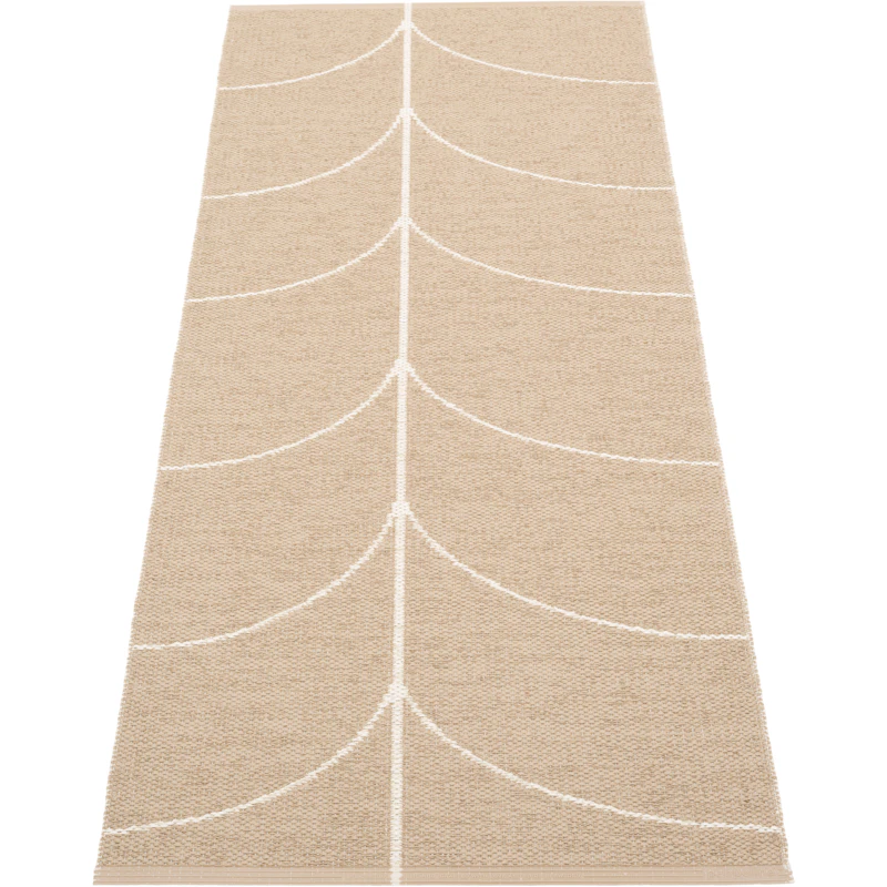 Leif Plastmatta Light Nougat / Vanilla, 70x180 cm