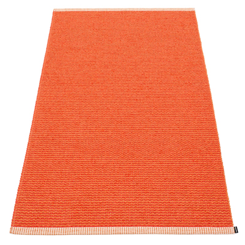 Mono Matta 85x160 cm, Pale Orange/Coral Red