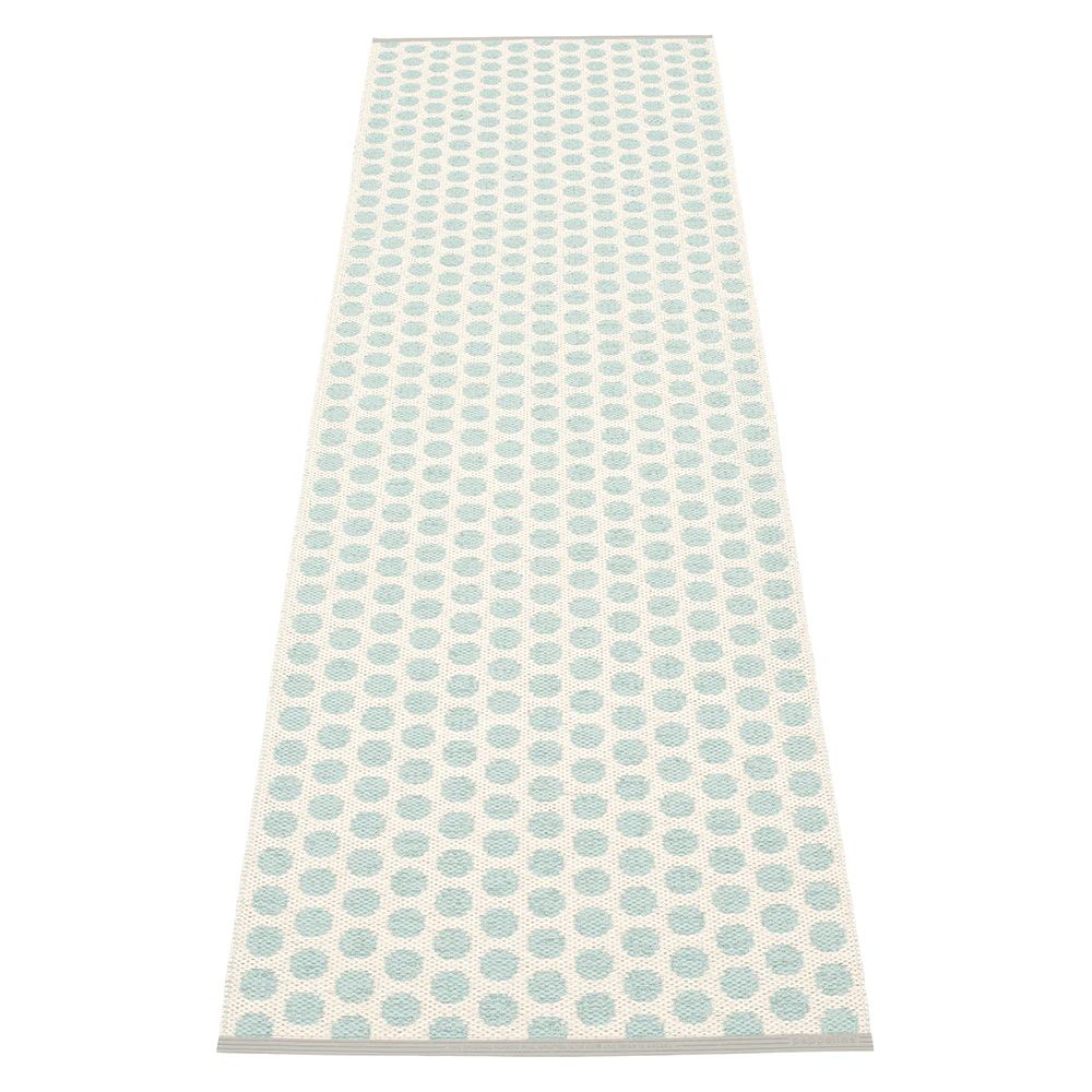 Pappelina Noa Matta 70x250 Cm Pale Turquoise/vanilla - Plastmattor Pvc Turkos - NO1A725