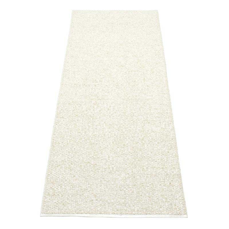 Svea Matta Champagne Metallic/Vanilla, 70x240 cm