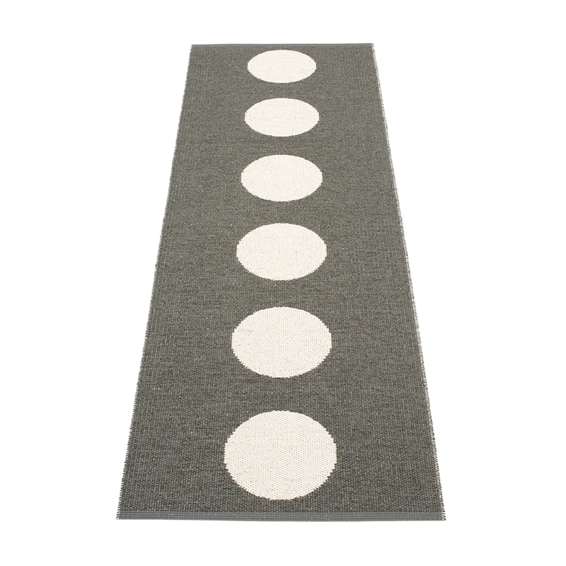 Vera Matta 70x300 cm, Charcoal/Vanilla