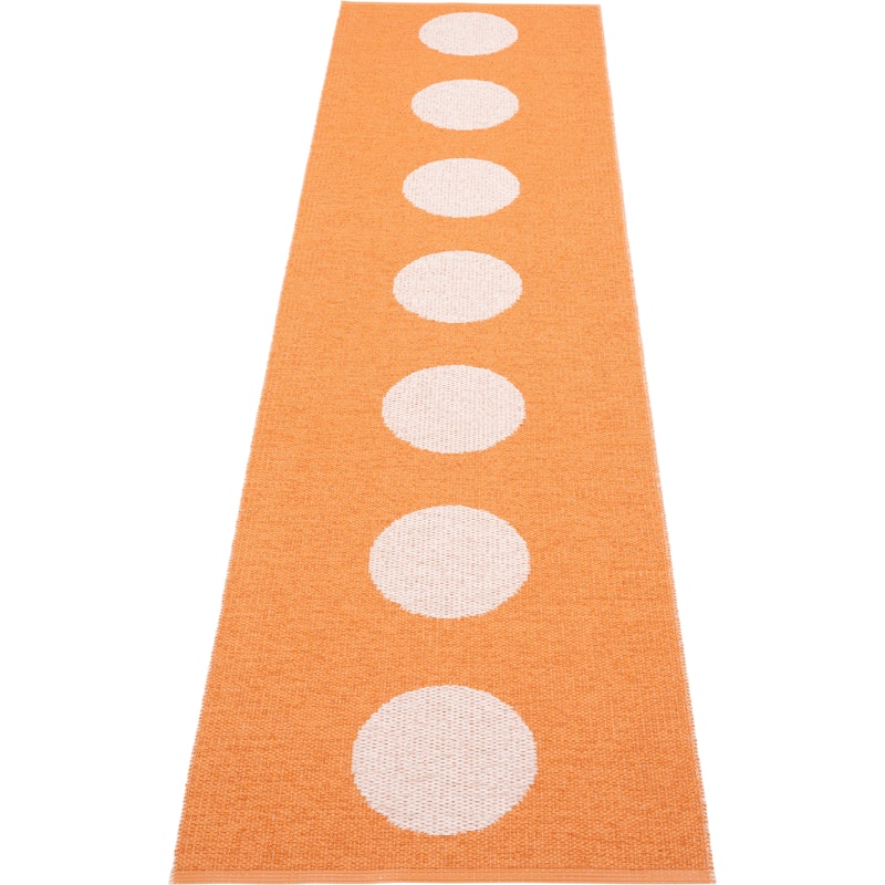Vera Pop Matta 70x280 cm, Pale Orange / Pearl Pink