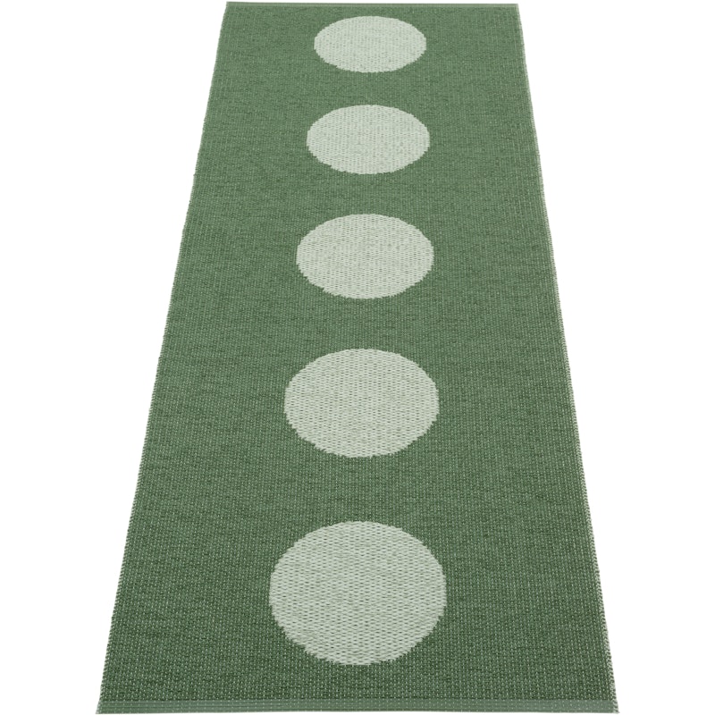 Vera Pop Matta 70x200 cm, Leaf / Misty Mint