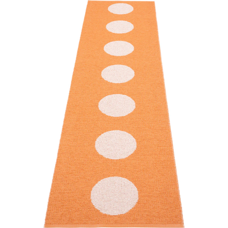 Vera Pop Matta 70x280 cm, Pale Orange / Pearl Pink