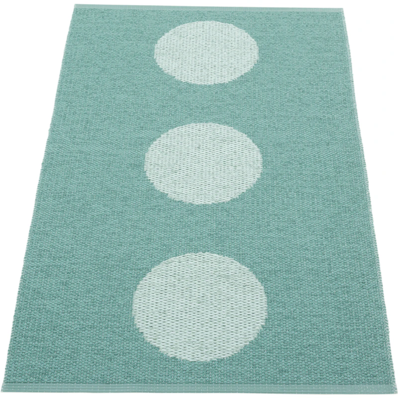 Vera Pop Matta 70x120 cm, Jade / Pale Turquoise