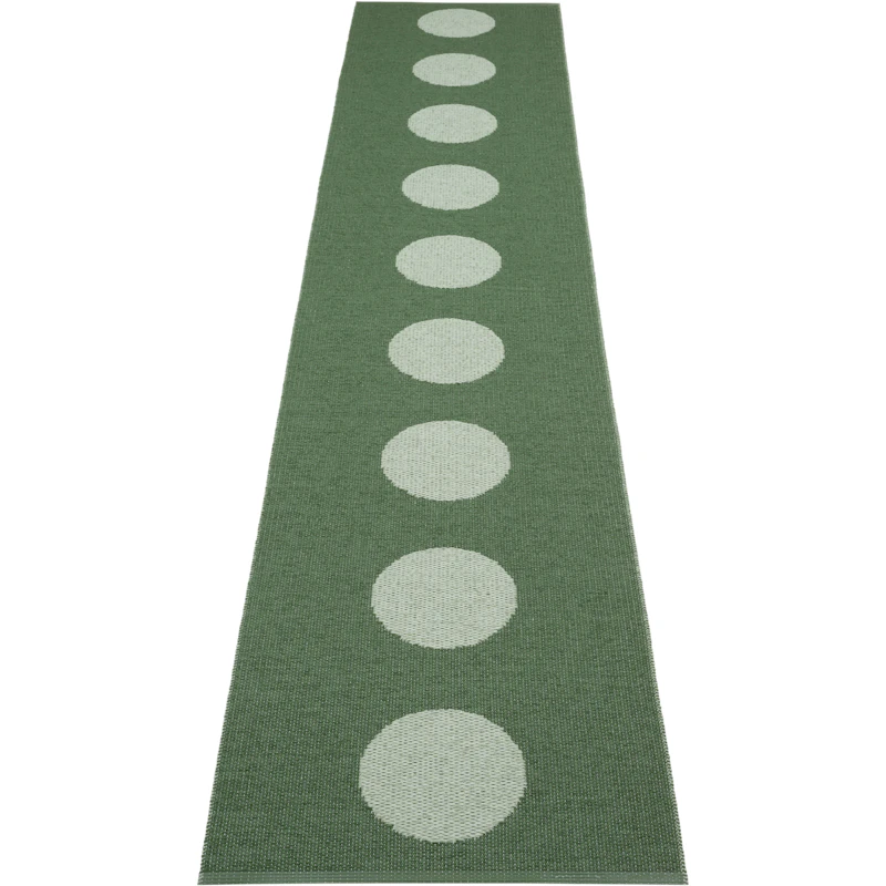 Vera Pop Matta 70x360 cm, Leaf / Misty Mint