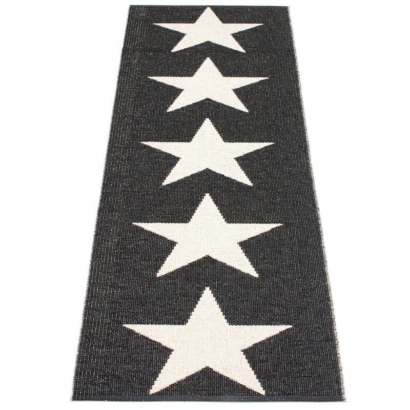 Viggo One Matta 70x250 cm, Black/Vanilla