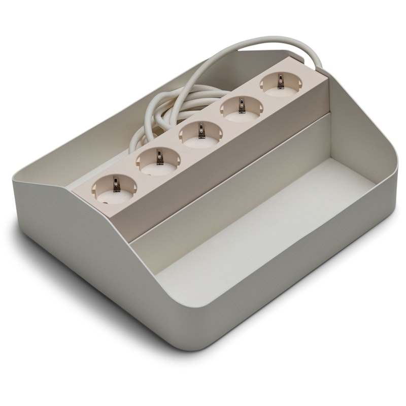Power Tray Double, Pearl