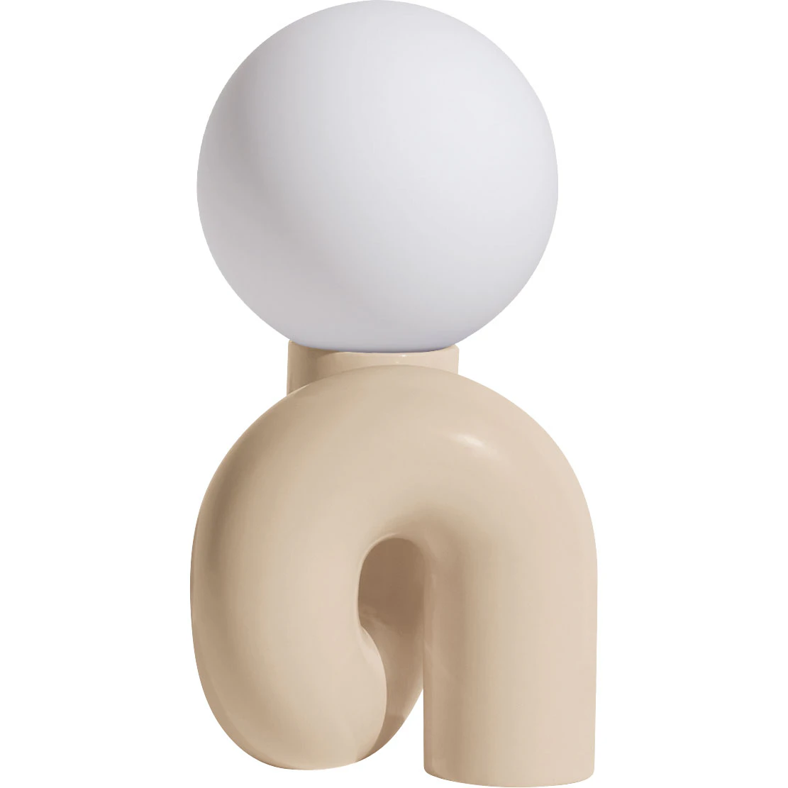 Petite Friture Neotenic Bordslampa 2700k 26 Cm Vanilj - Bordslampor Keramik Vanilj - L0880603