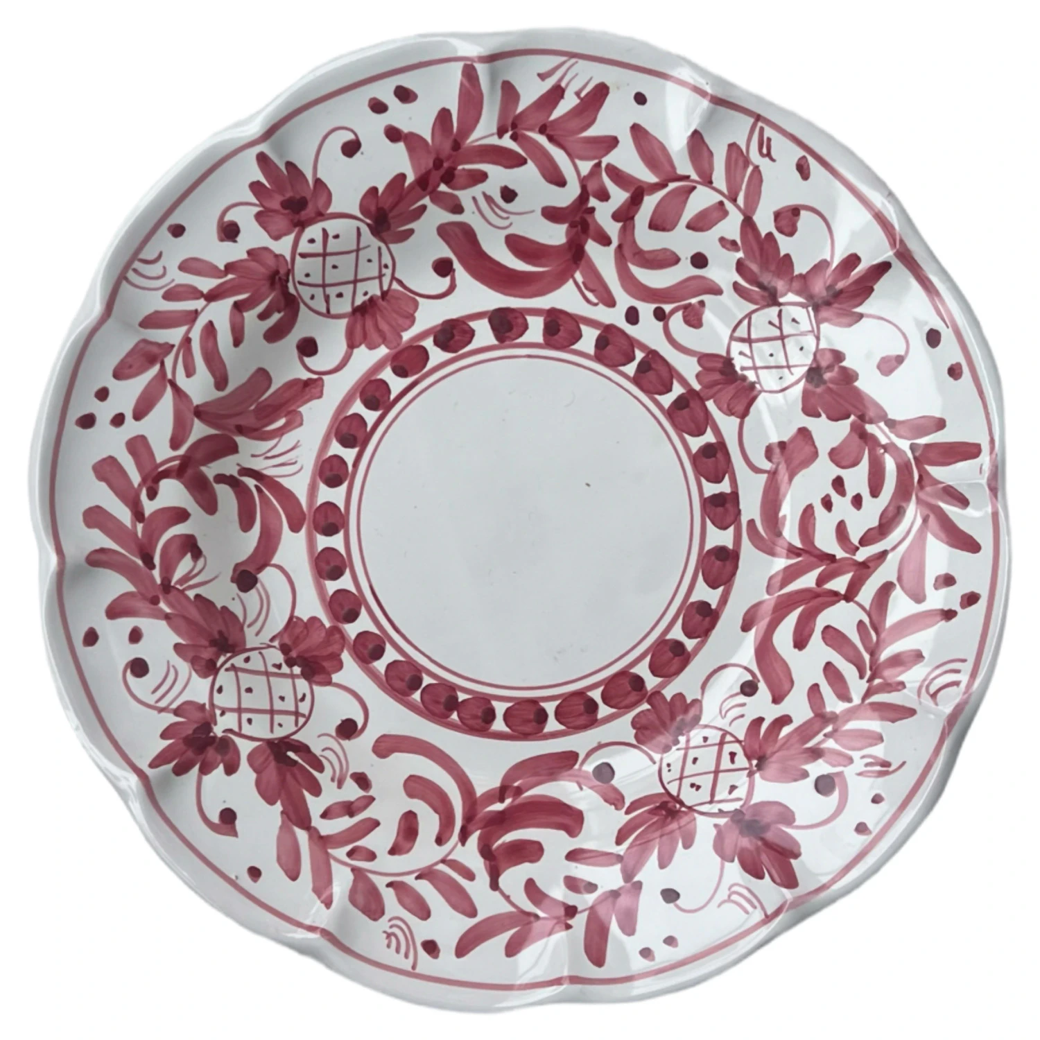 Piccola Home Positano Tallrik 26 Cm R&ouml;d - Mattallrikar Terrakotta R&ouml;d - PT2600-PO-ROSSO