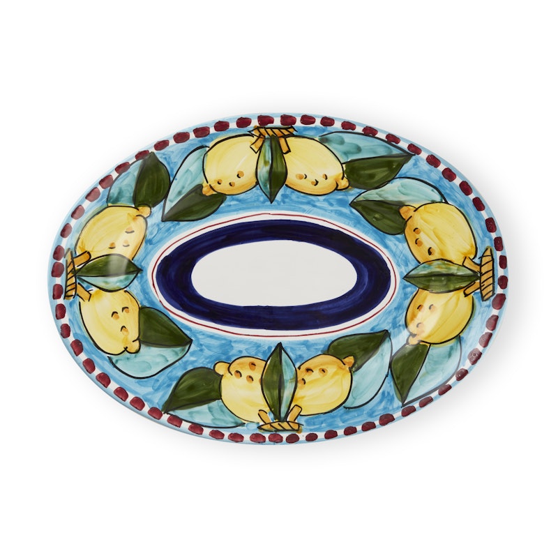 Sorrento Limone Serveringstallrik, 37 cm