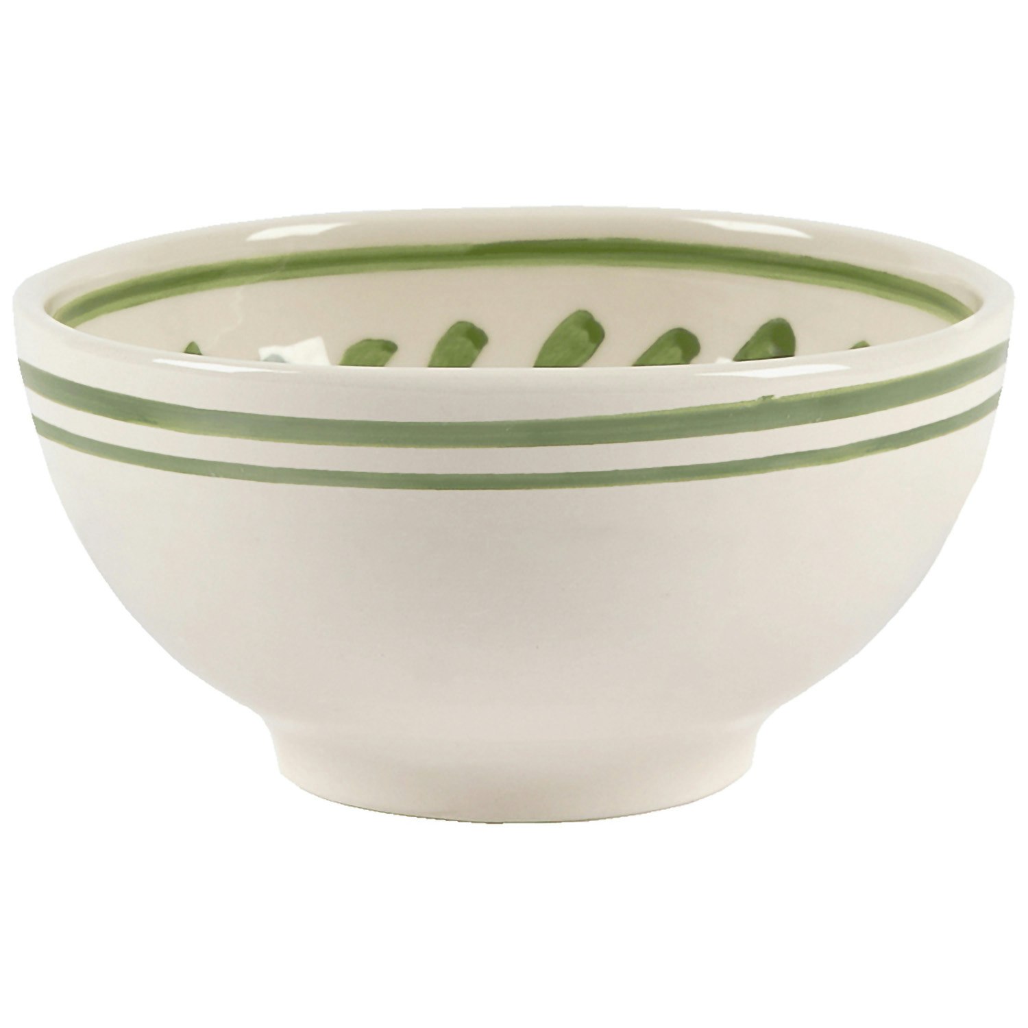 Pick a Poppy Cottage Flower Sk&aring;l 14 Cm Gr&ouml;n - Dessertsk&aring;lar Lergods Gr&ouml;n - C041705SS24-118