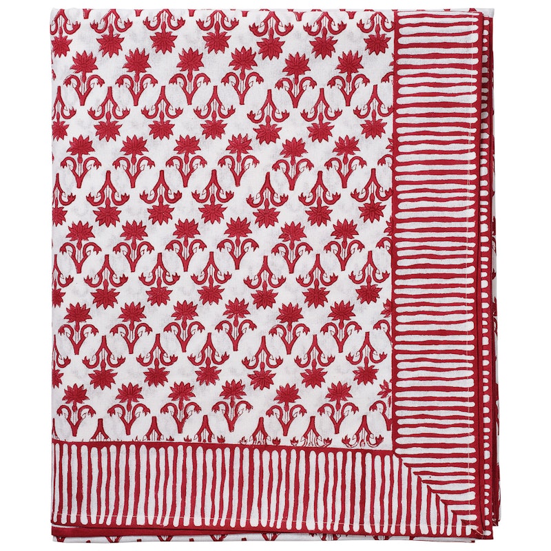 Lily Bordsduk 150x250 cm, Vinröd