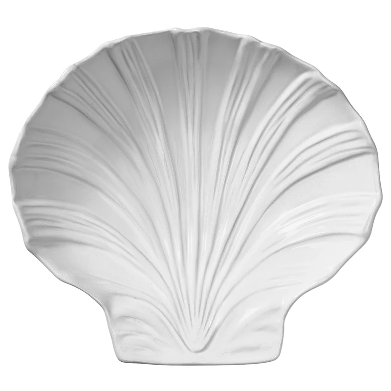 Shell Skål Large, Vit