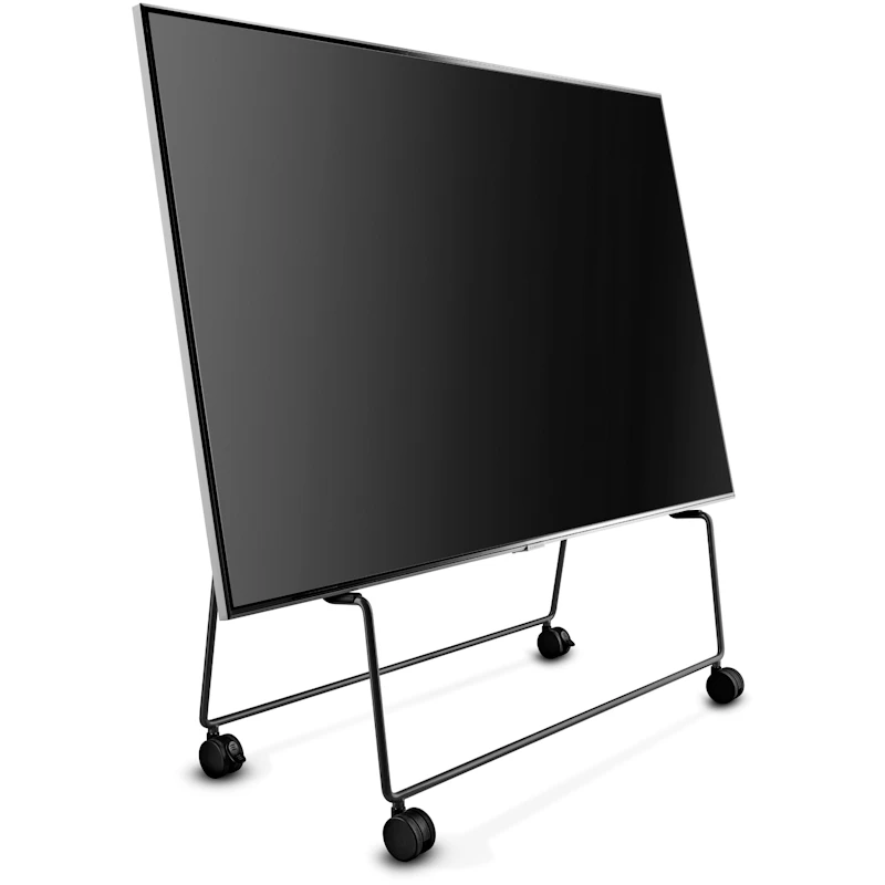 Carry Tv-Stativ Med Hjul, Svart