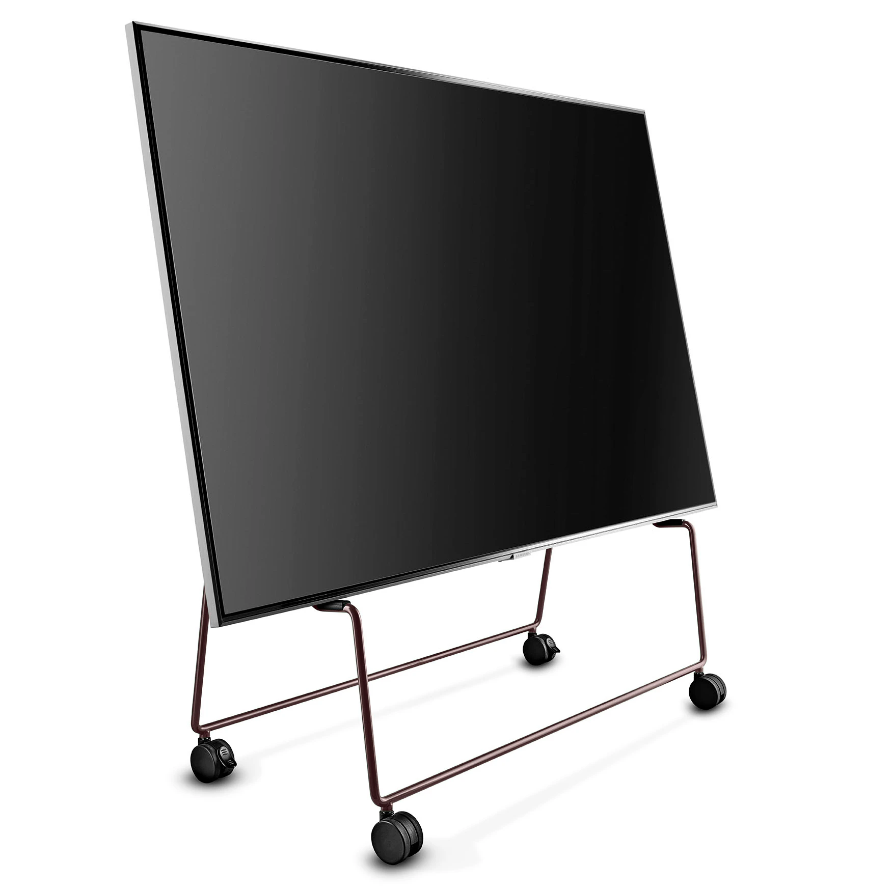 Please Wait To Be Seated Carry Tv-stativ Med Hjul Fig Purple - Tv-b&auml;nkar & mediab&auml;nkar St&aring;l Fig Purple - 701201025