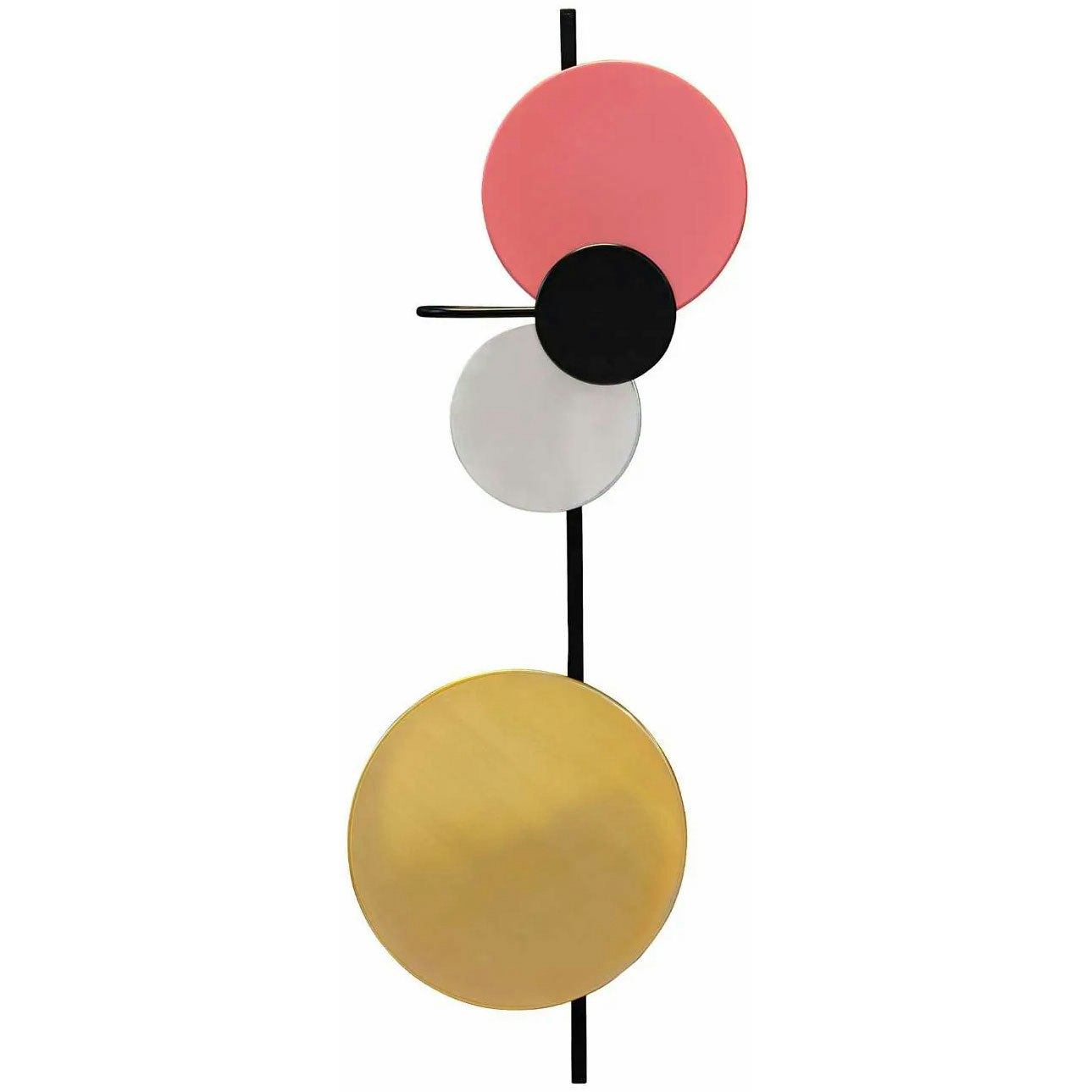 Please Wait To Be Seated Planet Vägglampa Indian Red - Vägglampor Mässing Indian Red - 1001000