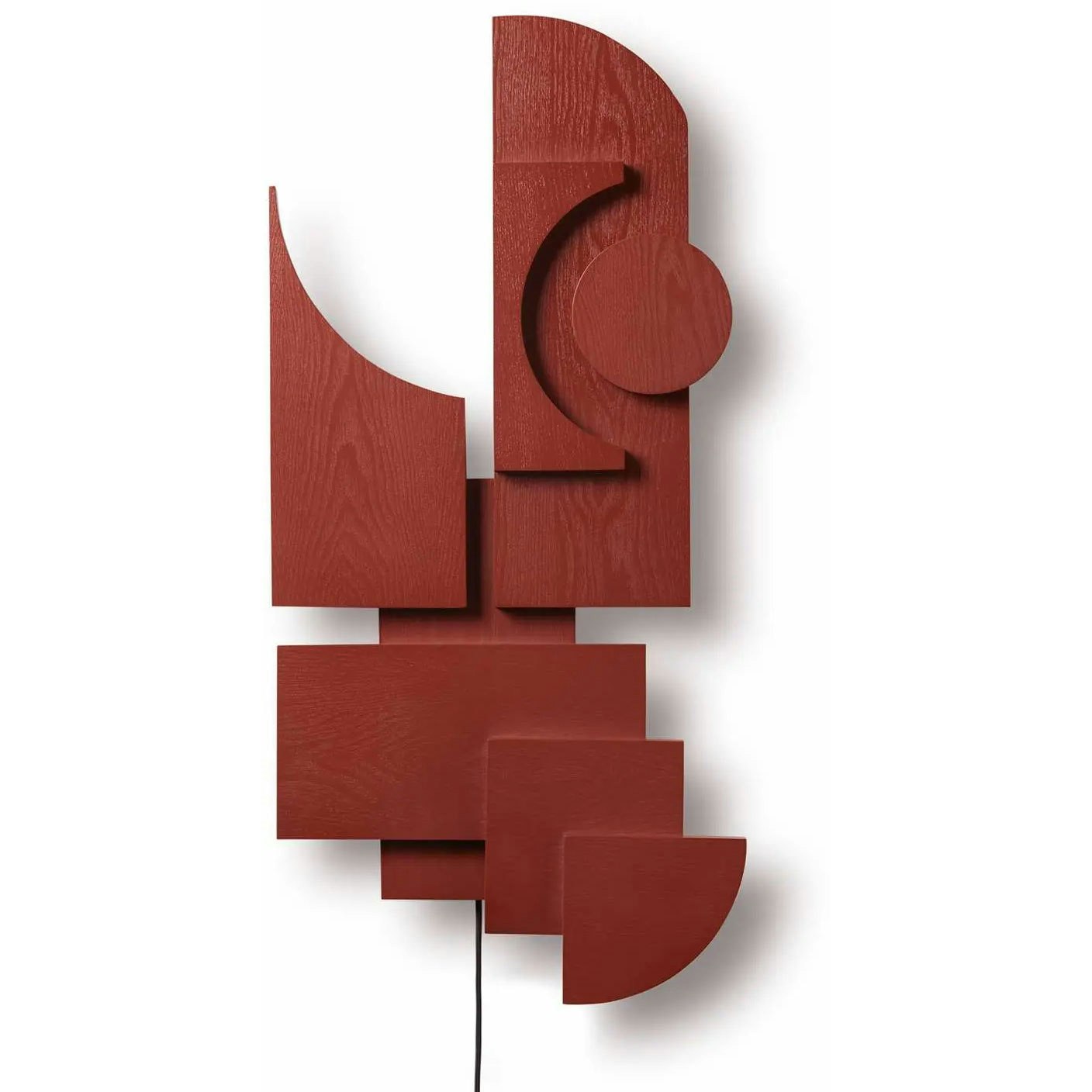 Please Wait To Be Seated Totem Deco Vägglampa Basque Red - Vägglampor Askfanér Basque Red - 1002701