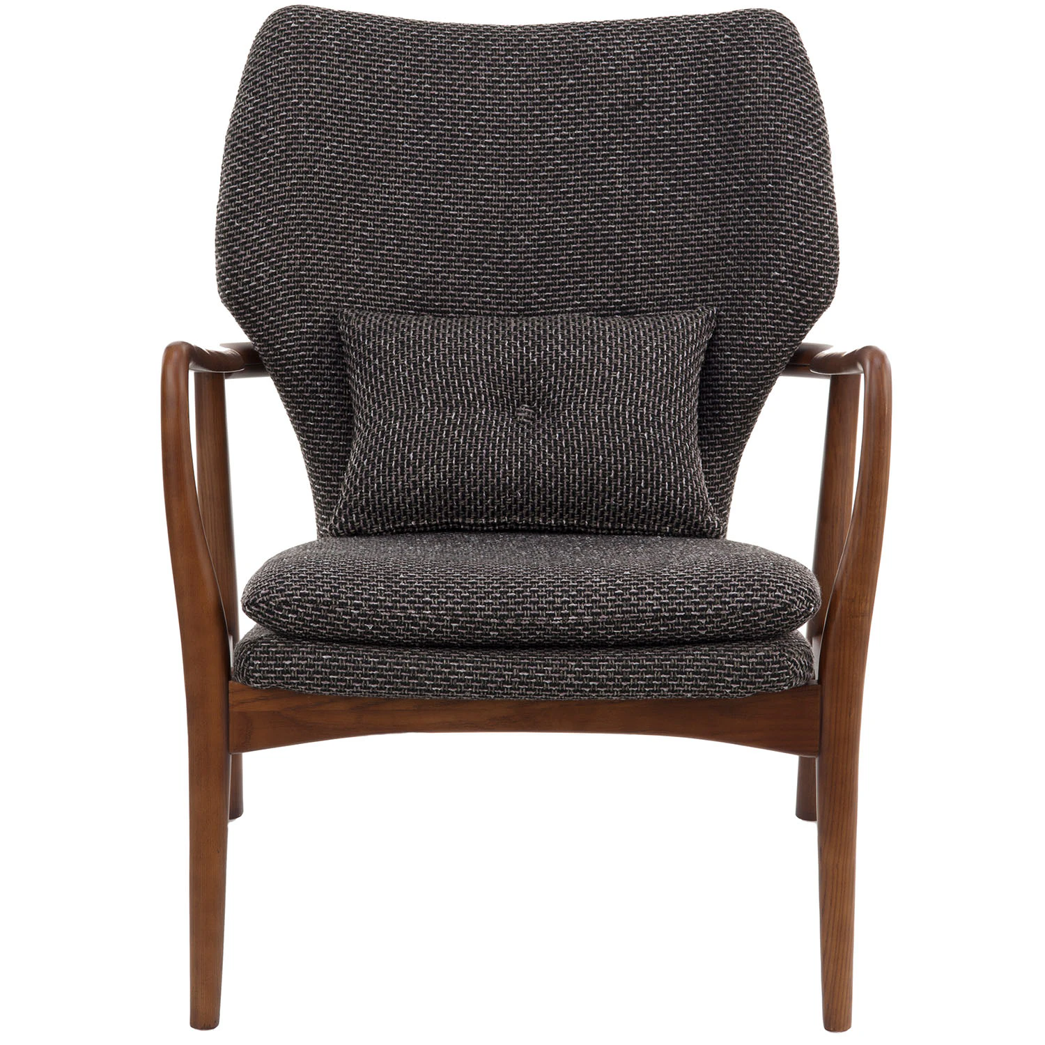 Polspotten Chair Peggy Fabric Rough Grey - F&aring;t&ouml;ljer Textil Gr&aring; - 550-020-065