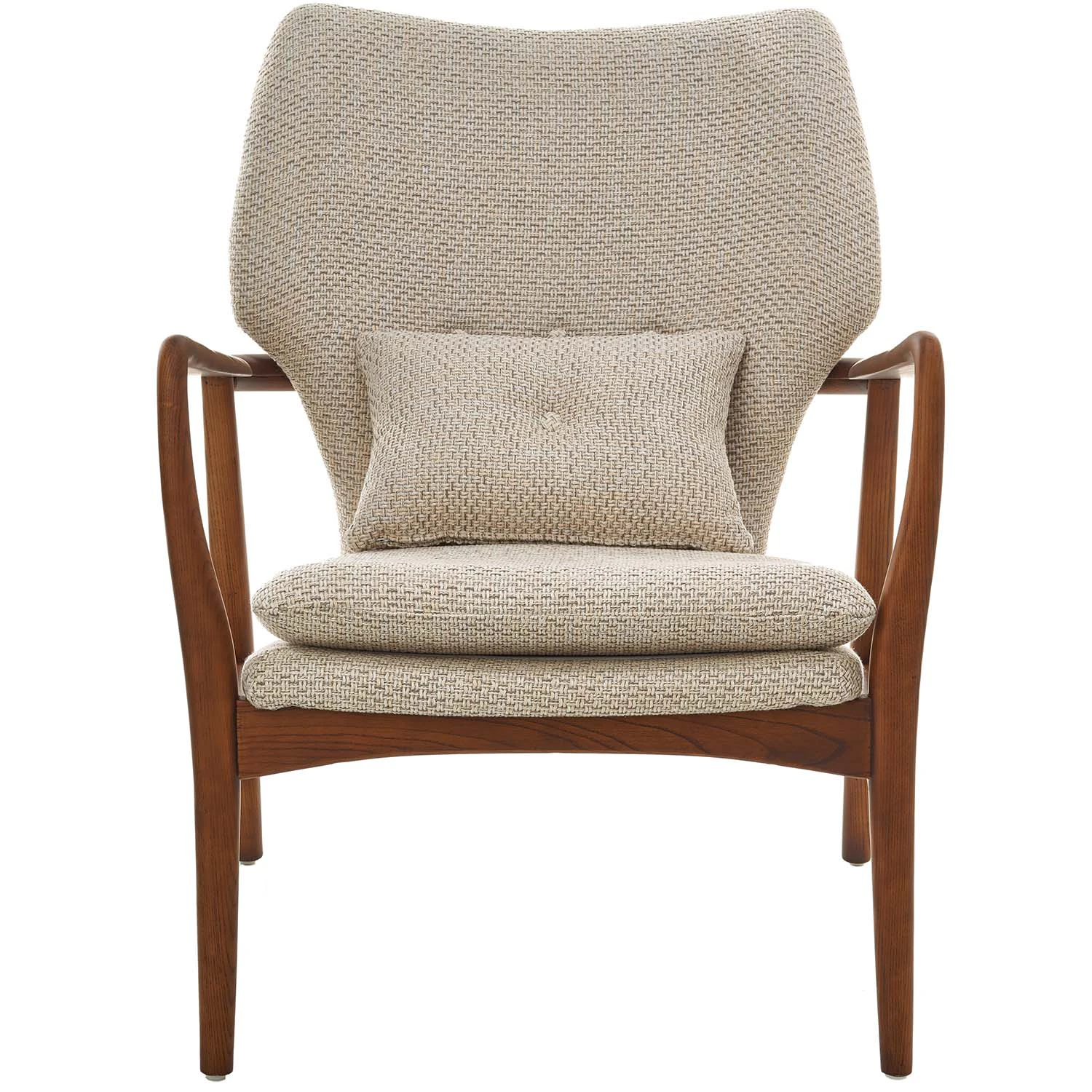 Polspotten Chair Peggy Fabric Rough Ecru - F&aring;t&ouml;ljer Textil Beige - 550-020-066