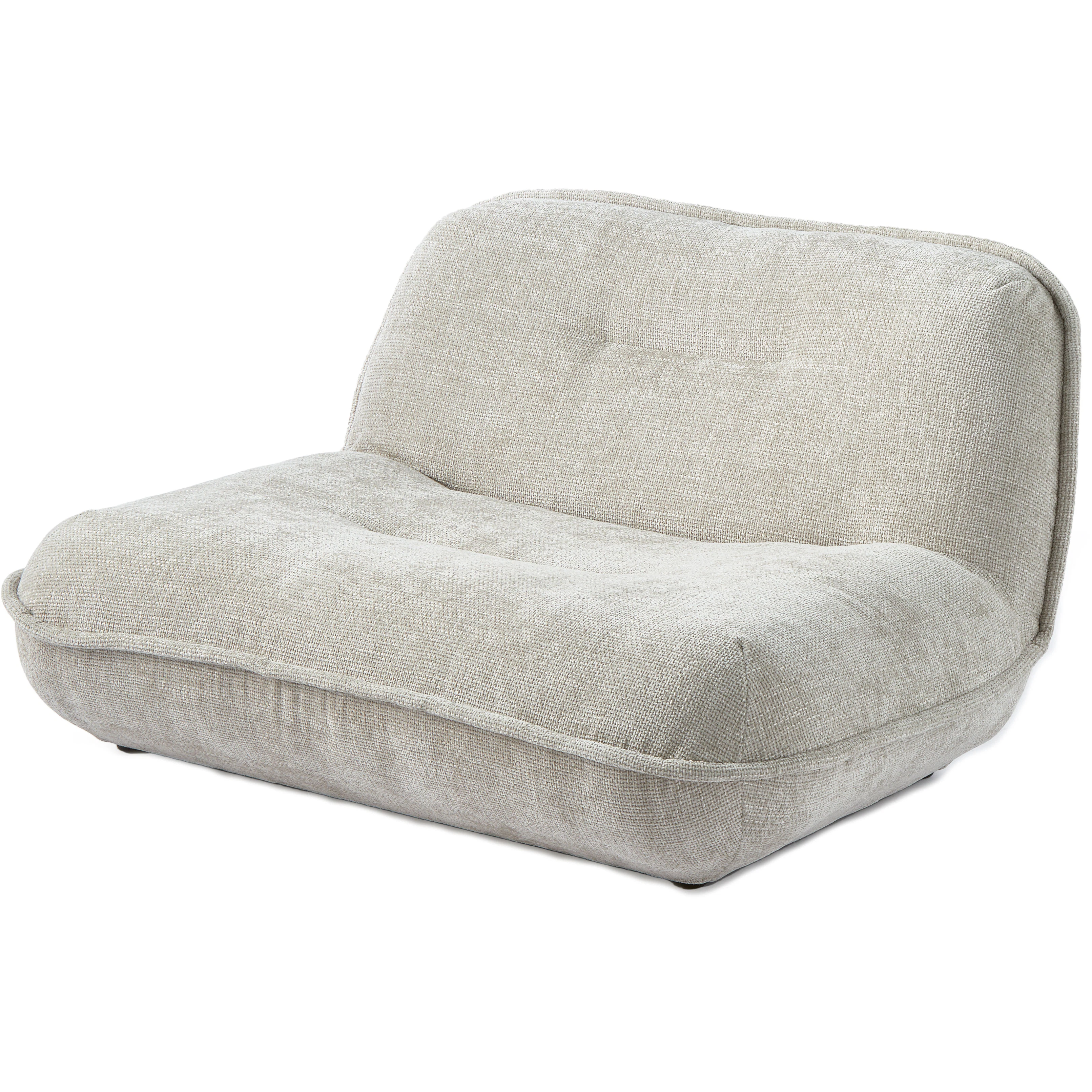 Polspotten Puff Love Seat Ecru - F&aring;t&ouml;ljer Textil Ecru - 586-020-023