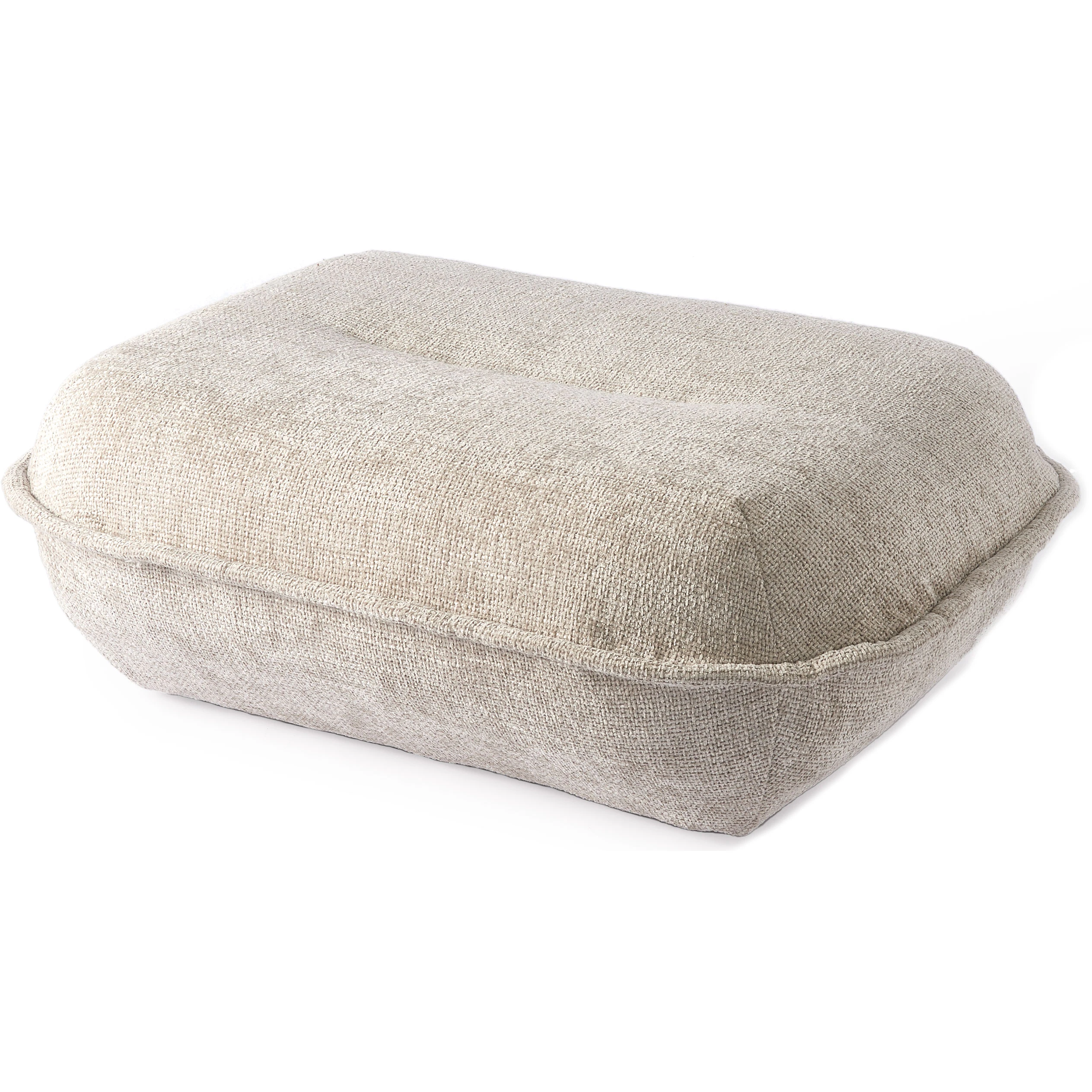 Polspotten Puff Sittpuff Ecru - Sitts&auml;ckar & Sittpuffar Textil Ecru - 586-020-019