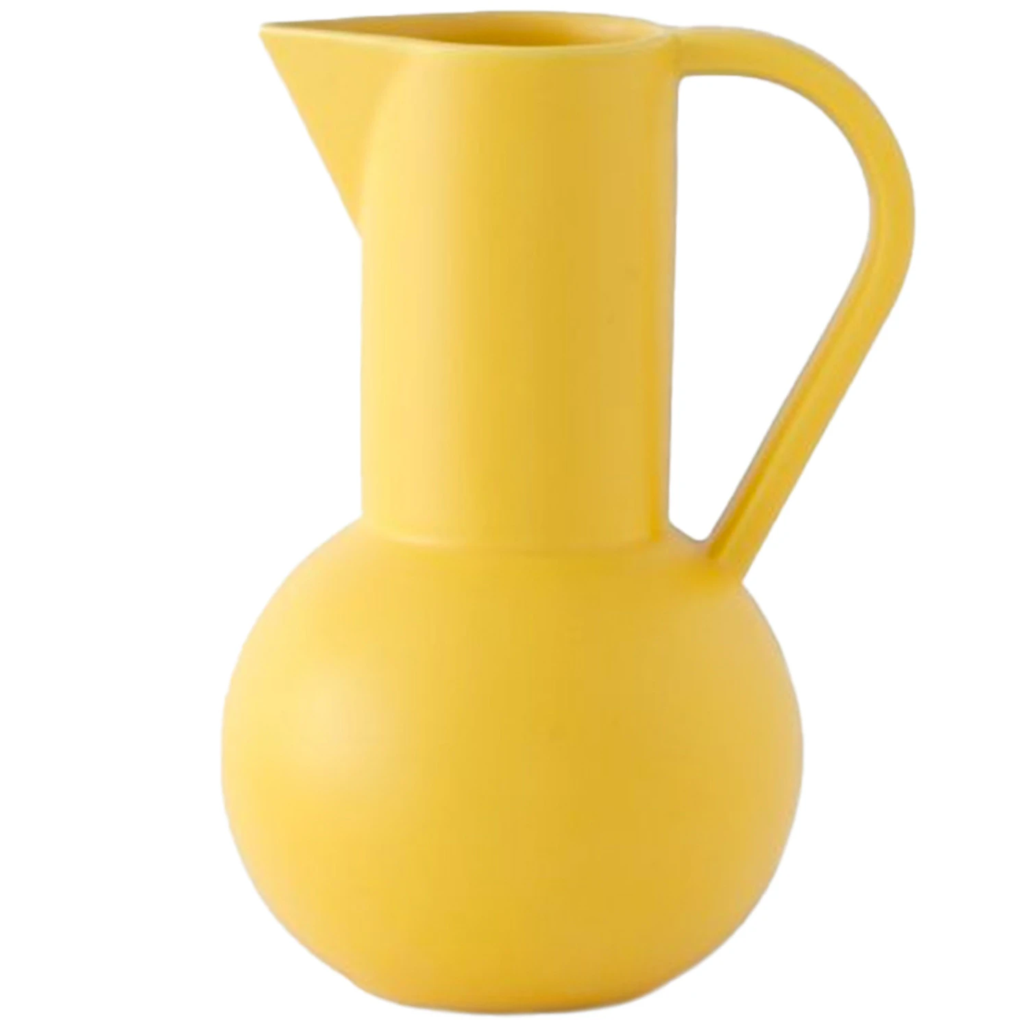 Raawii Str&oslash;m Kanna 1.5 L Freesia Yellow - Vattenkaraffer & Vattenkannor Lergods Freesia Yellow - R4001