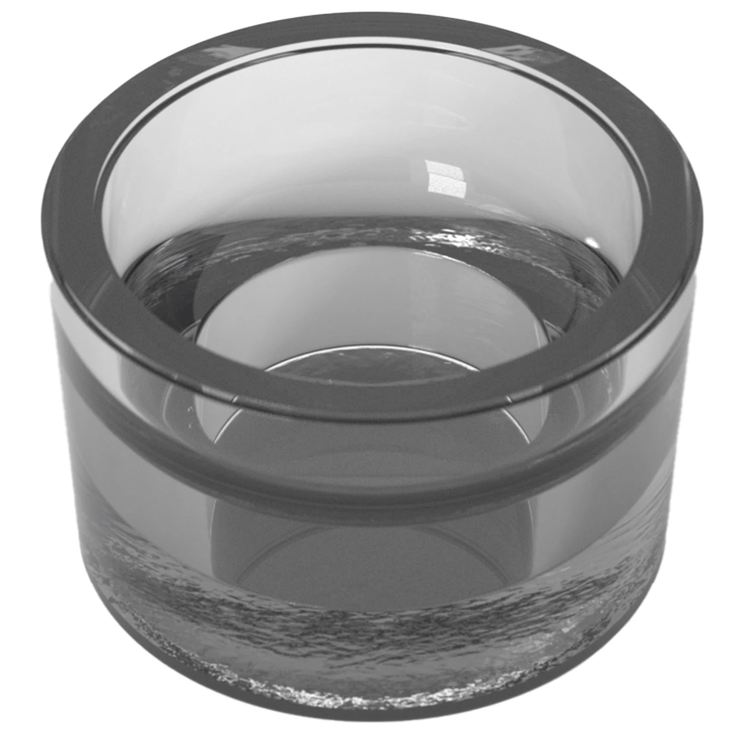 Reijmyre Optika Ljuslykta 6 Cm Smokey - Ljusstakar Glas Smokey - 70104