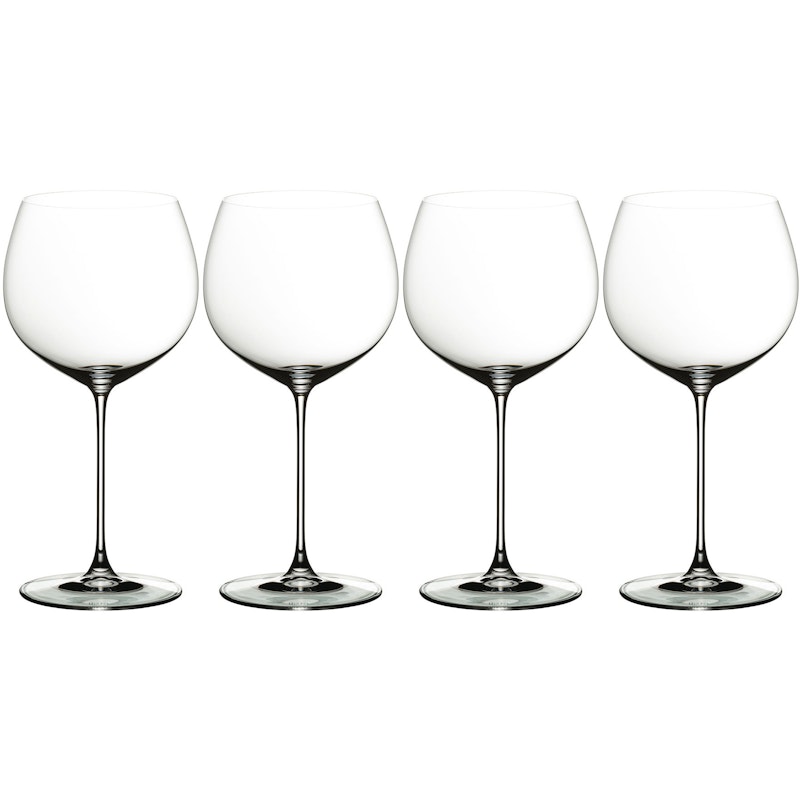 Veritas Oaked Chardonnay Vinglas 4-pack