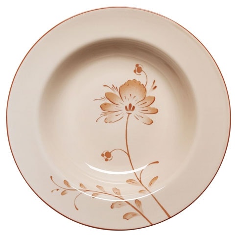 R&ouml;rstrand F&aring;gel Djup Tallrik 24 Cm - Djupa tallrikar F&auml;ltspatsporslin Karamell - 1083857