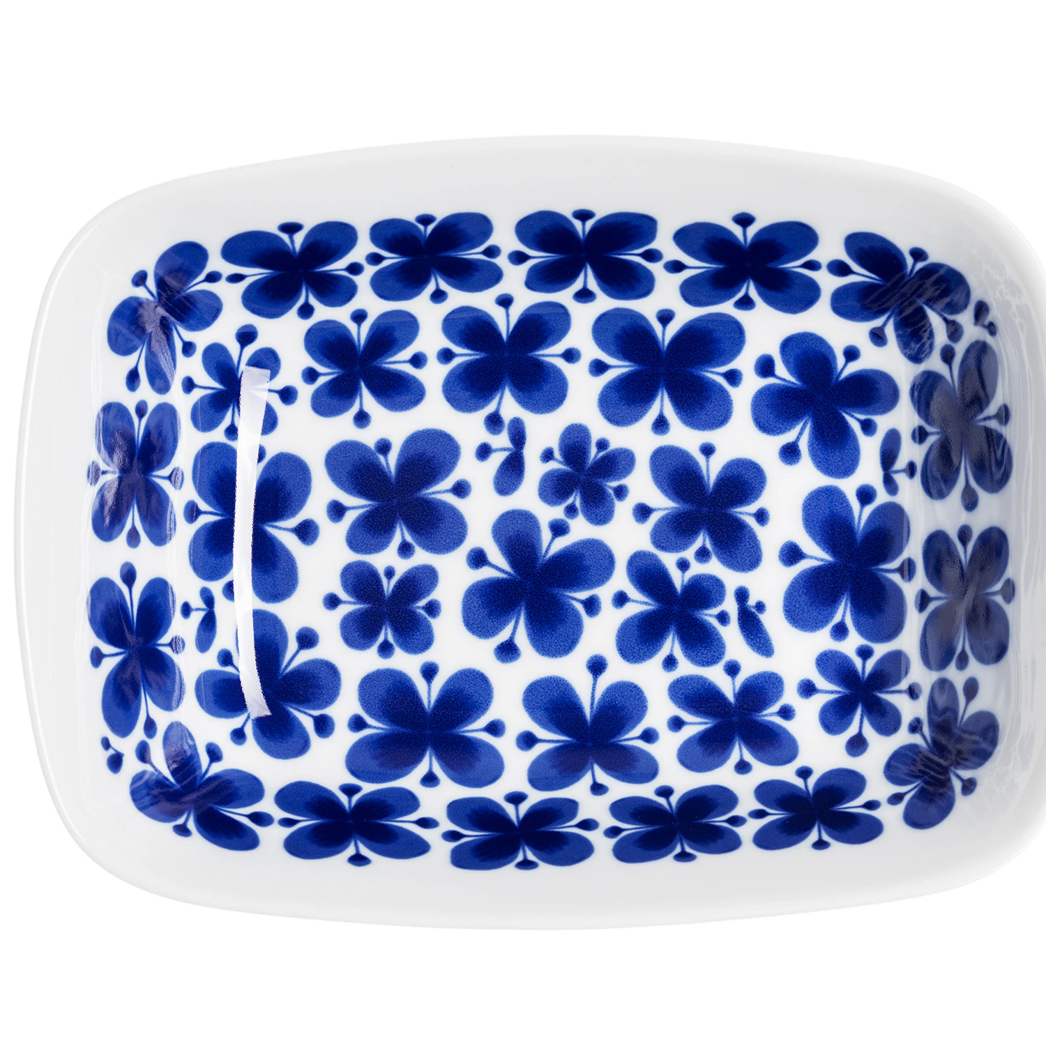 R&ouml;rstrand Mon Amie Sk&aring;l Rektangul&auml;r 15x21 Cm - Serveringssk&aring;lar Porslin Bl&aring; - 1076271