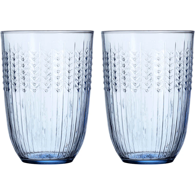 Swedish Grace Dricksglas 37 cl 2-pack, Blå
