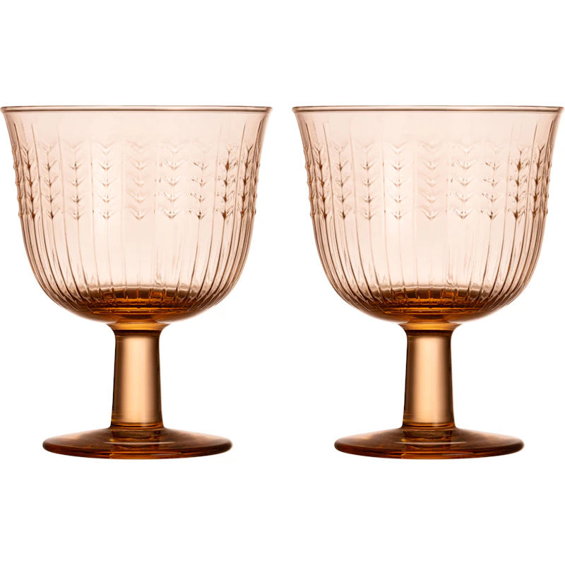 Swedish Grace Dricksglas Med Fot 28 cl 2-pack, Jubilee
