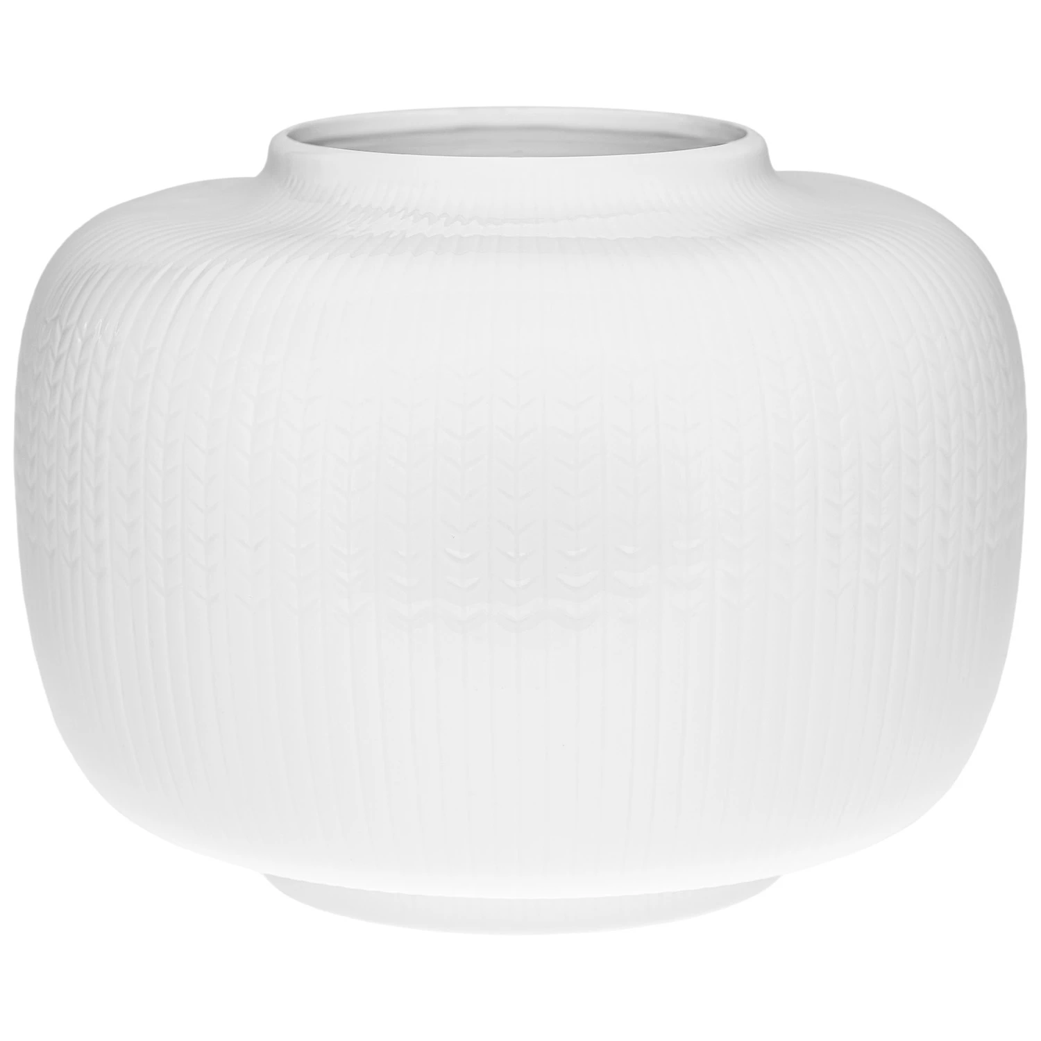 R&ouml;rstrand Swedish Grace Vas &Oslash;22 Cm Sn&ouml; - Vaser Porslin Snow - 1076225