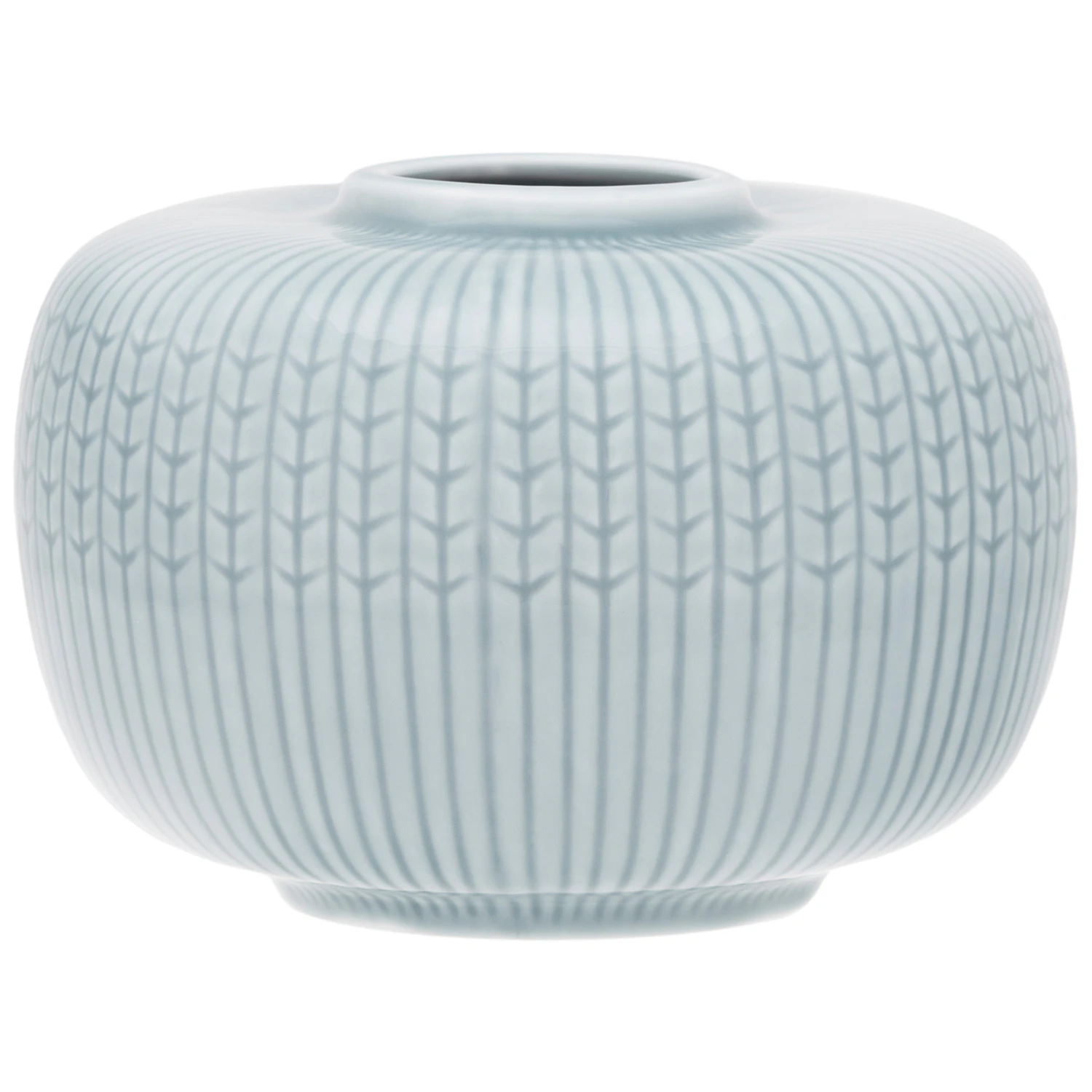 R&ouml;rstrand Swedish Grace Vas &Oslash;13 Cm Is - Vaser Porslin Isbl&aring; - 1076226