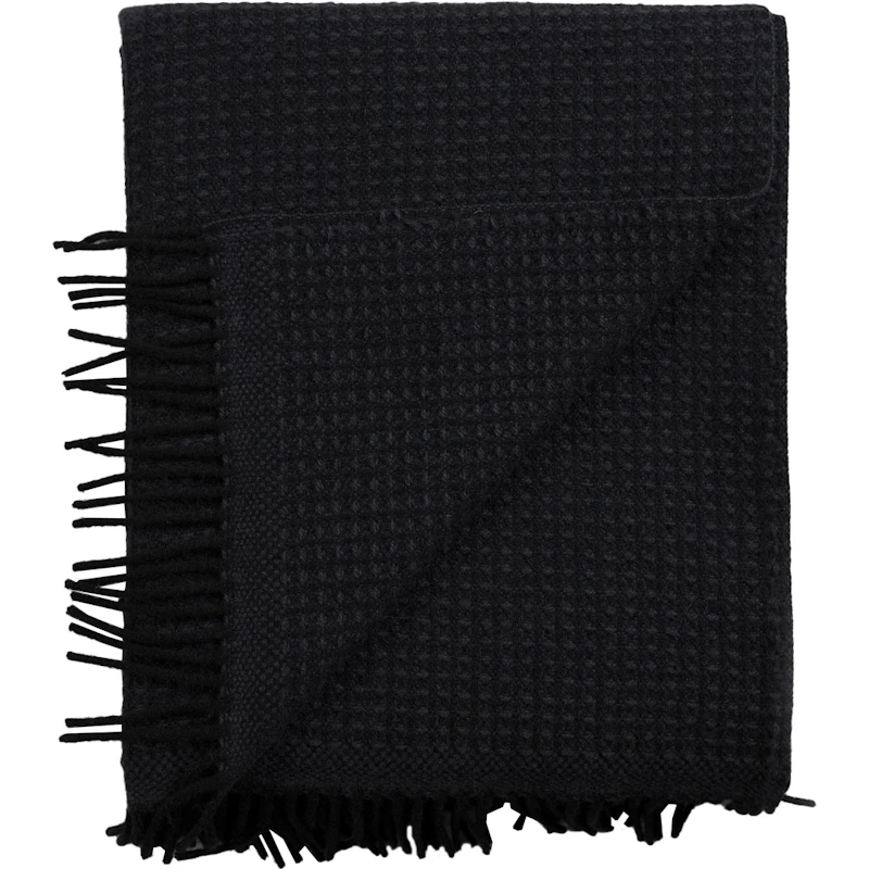 Vega Pläd 150x210 cm, Svart