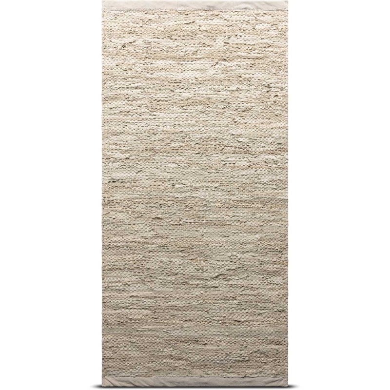 Leather Matta 140x200 cm, Beige