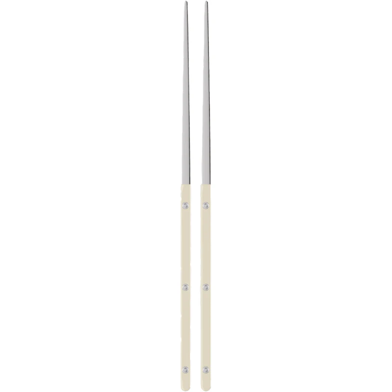 Bistrot Solid Ätpinnar 2-pack, Ivory
