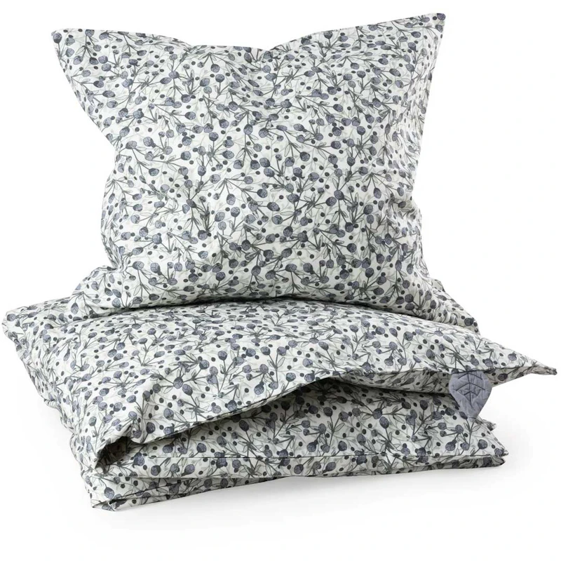 Bäddset 70x100 + 40x45 cm, Blue Olive