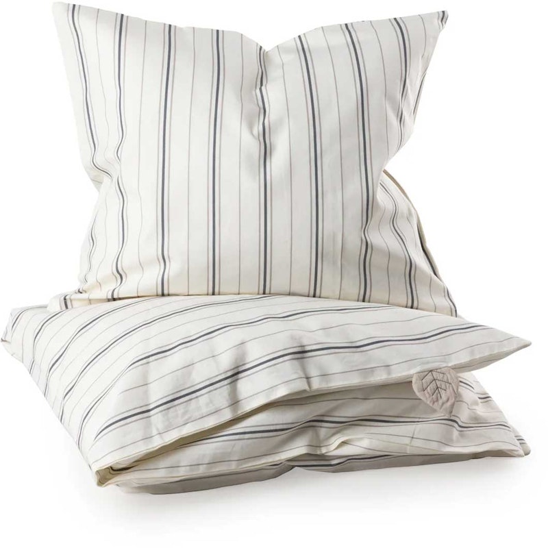 Bäddset 70x100 + 40x45 cm, Cream Stripe