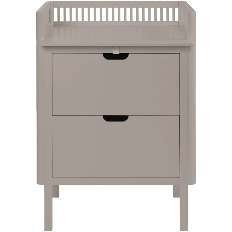 Skötbord Med Lådor, Jetty Beige