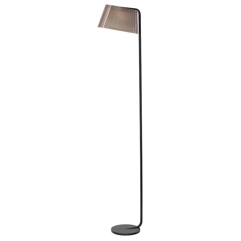 Owalo 7010 Golvlampa, Svart