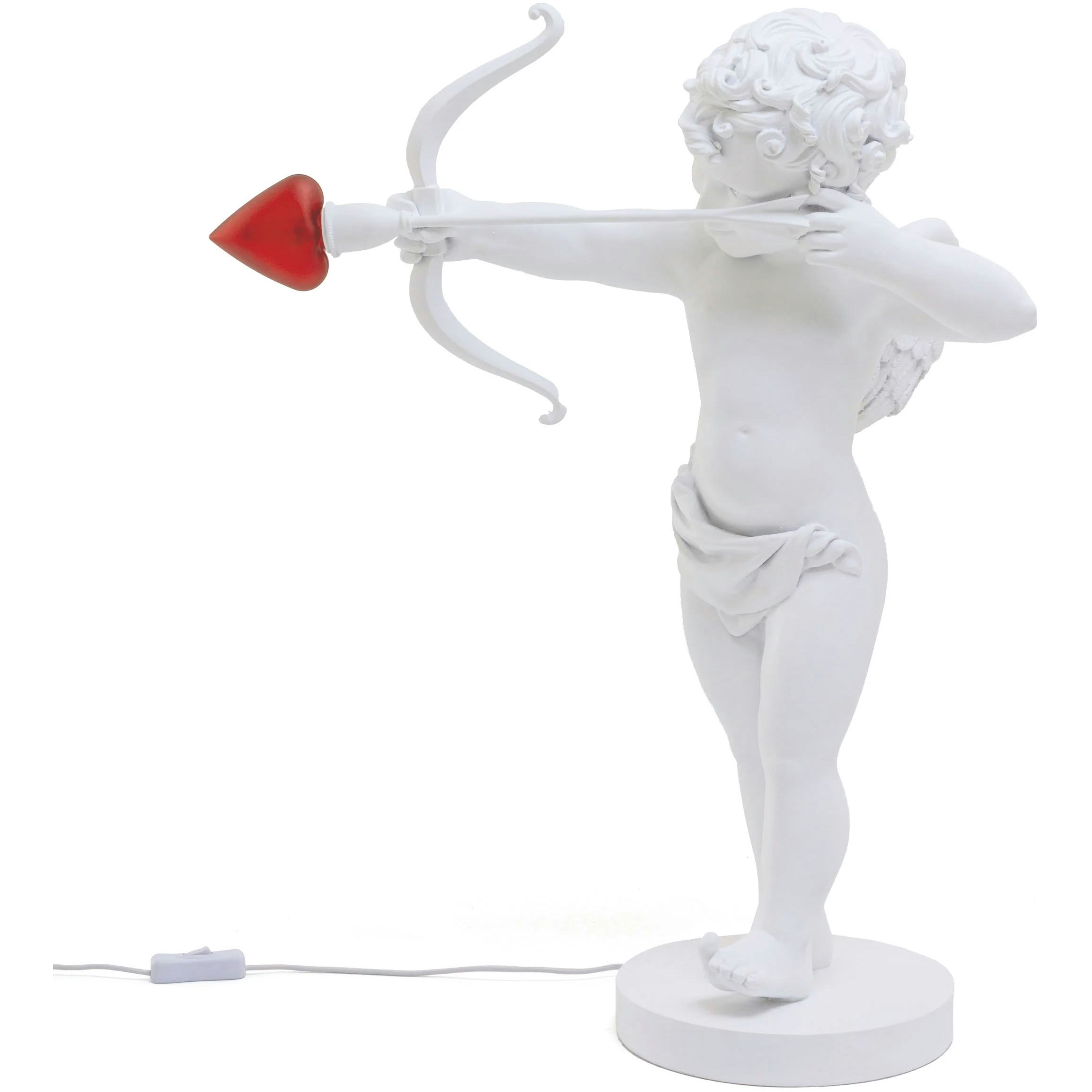 Seletti Cupid Bords-/golvlampa - Bordslampor Harts Vit - 14841