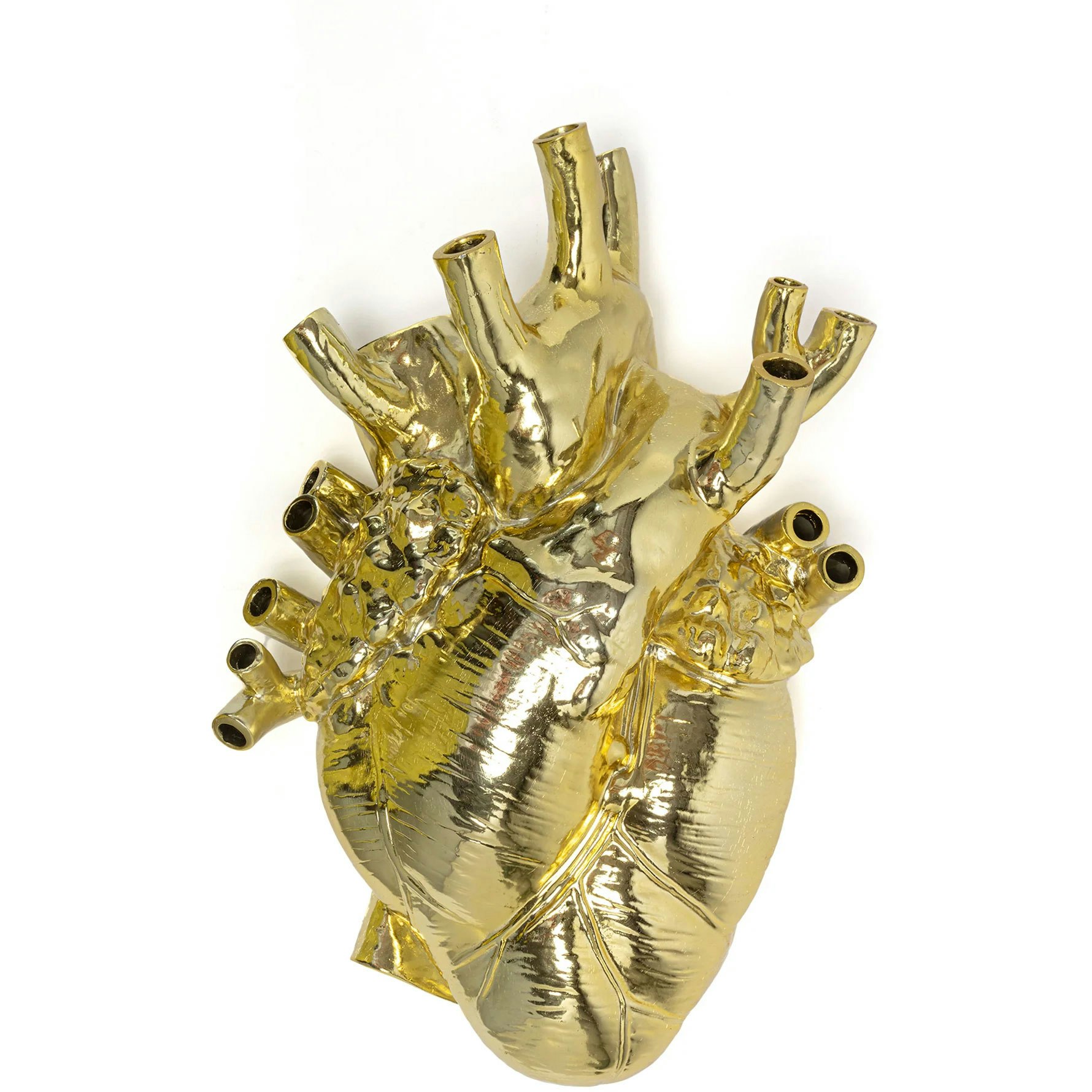 Seletti Love In Bloom Giant Vas Guld - Vaser Glasfiber Guld - 09926