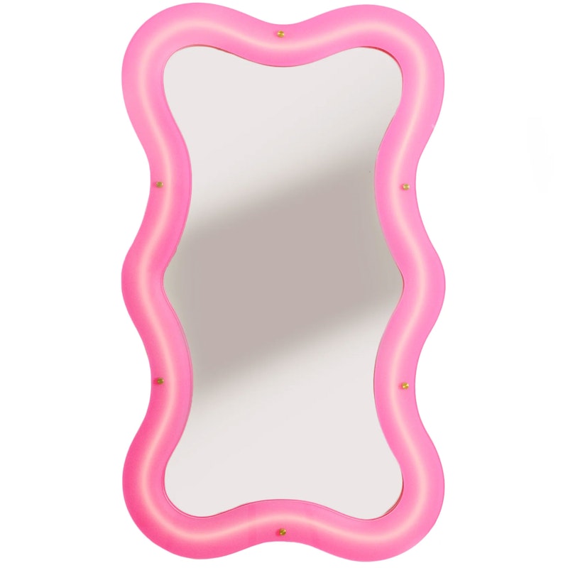 Supercurve Tiny Tall Spegel, Rosa